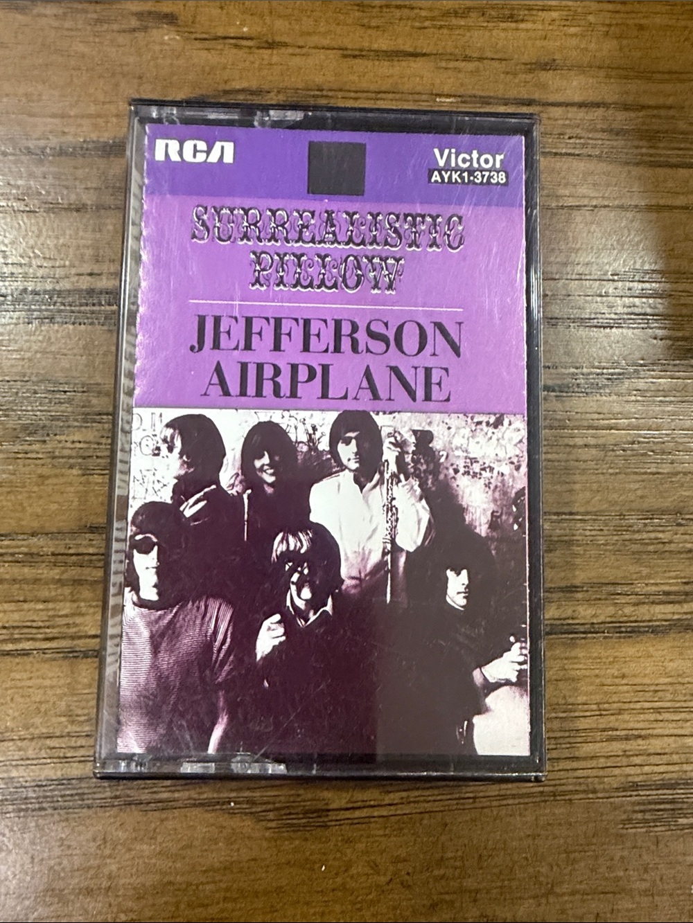 Jefferson Airplane "Surrealistic Pillow" Cassette - Purple Cover
